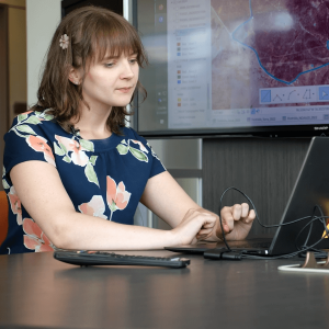 Emily Gargulinski, a NASA Research Engineer at the National Institute of Aerospace